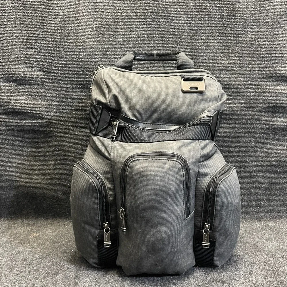 TUMI 63012D Nickerson Triple Pocket Expendable Travel Nylon Backpack 129286 2928